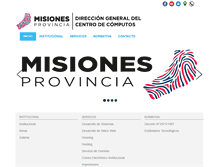 Tablet Screenshot of ccpm.misiones.gov.ar