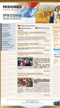 Mobile Screenshot of iprodha.misiones.gov.ar
